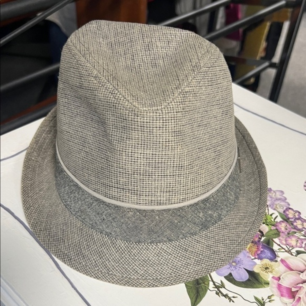 Stylish Gray Fedora Hat